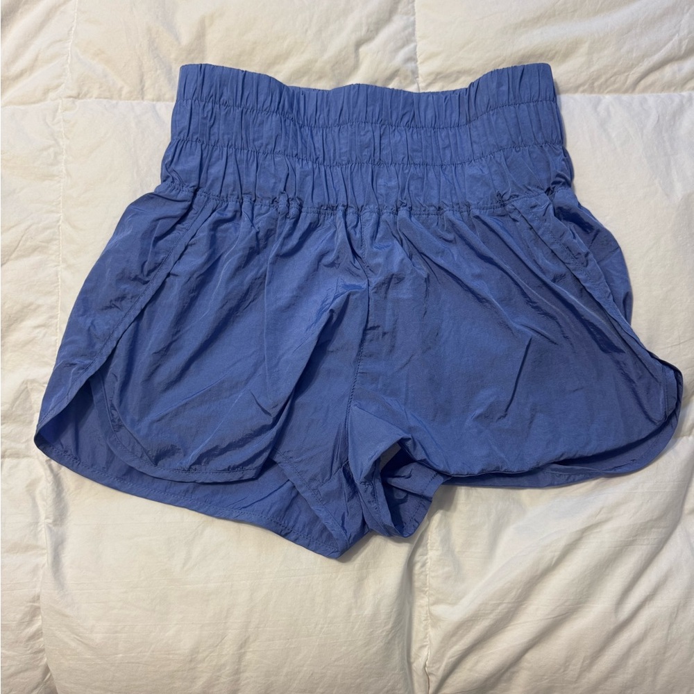 Free People Way Home Athletic Shorts with Elastic Waistband